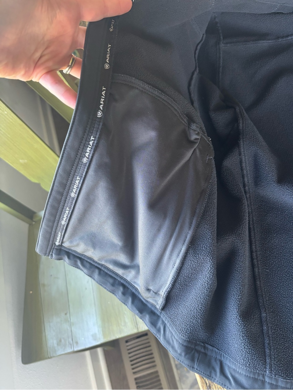 Ariat black Softshell Kids' Performance Jacket - Picture 6 of 7